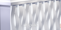Панель Artpole 3D гипс Surf Led 1000x200x110 мм
